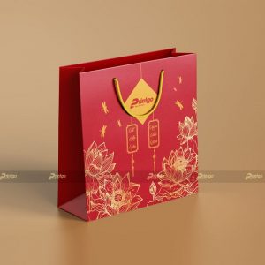 Mẫu in túi đựng quà tết Tâm An